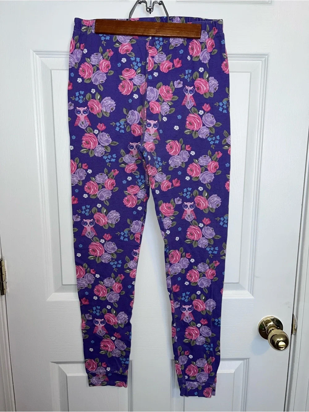 Girls Owl Heart Pajama Set